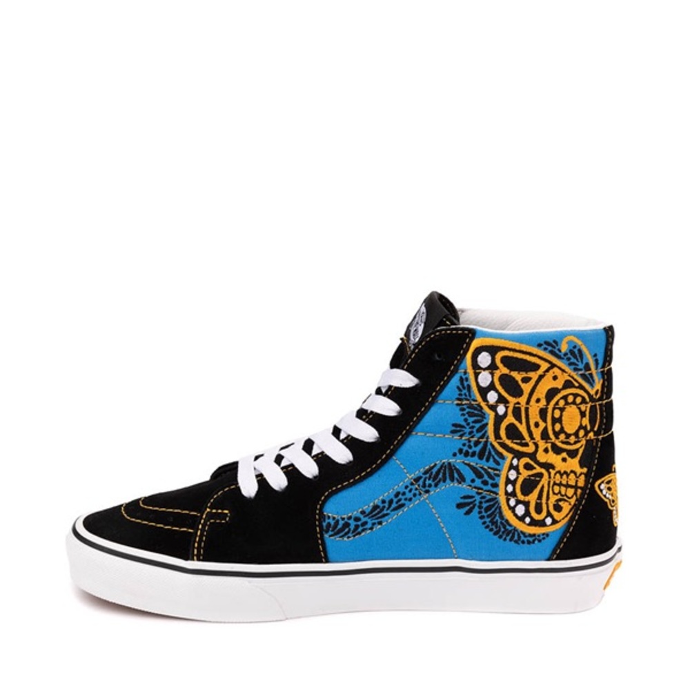 Vans Dia De Los Muertos Sk8-Hi Skate Shoe butterfly men size 6 women size 7.5 - Picture 4 of 14
